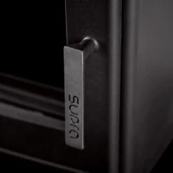 Poêle à Bois Fonte SUPRA Udo Rabaissé 9kW -Supra || MODERNA || Invicta Soldes supra udo rabaiss poignee1