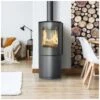 Poêle à Bois PICARD Acier 9 KW -Supra || MODERNA || Invicta Soldes visuel d ambiance 100 koza picard
